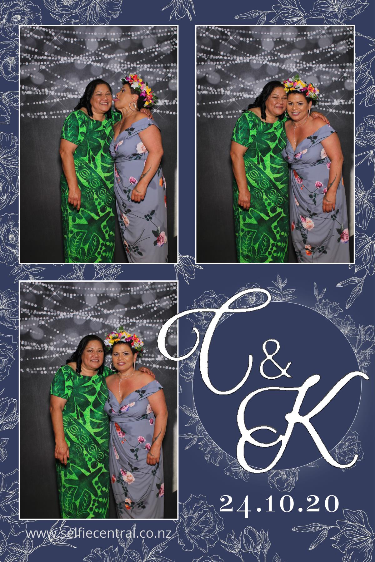 Christopher & Kataraina's wedding | View more photos from the event at gallery.photobooth.co.nz/u/SelfieCentral/Christopher-Katarainas-wedding